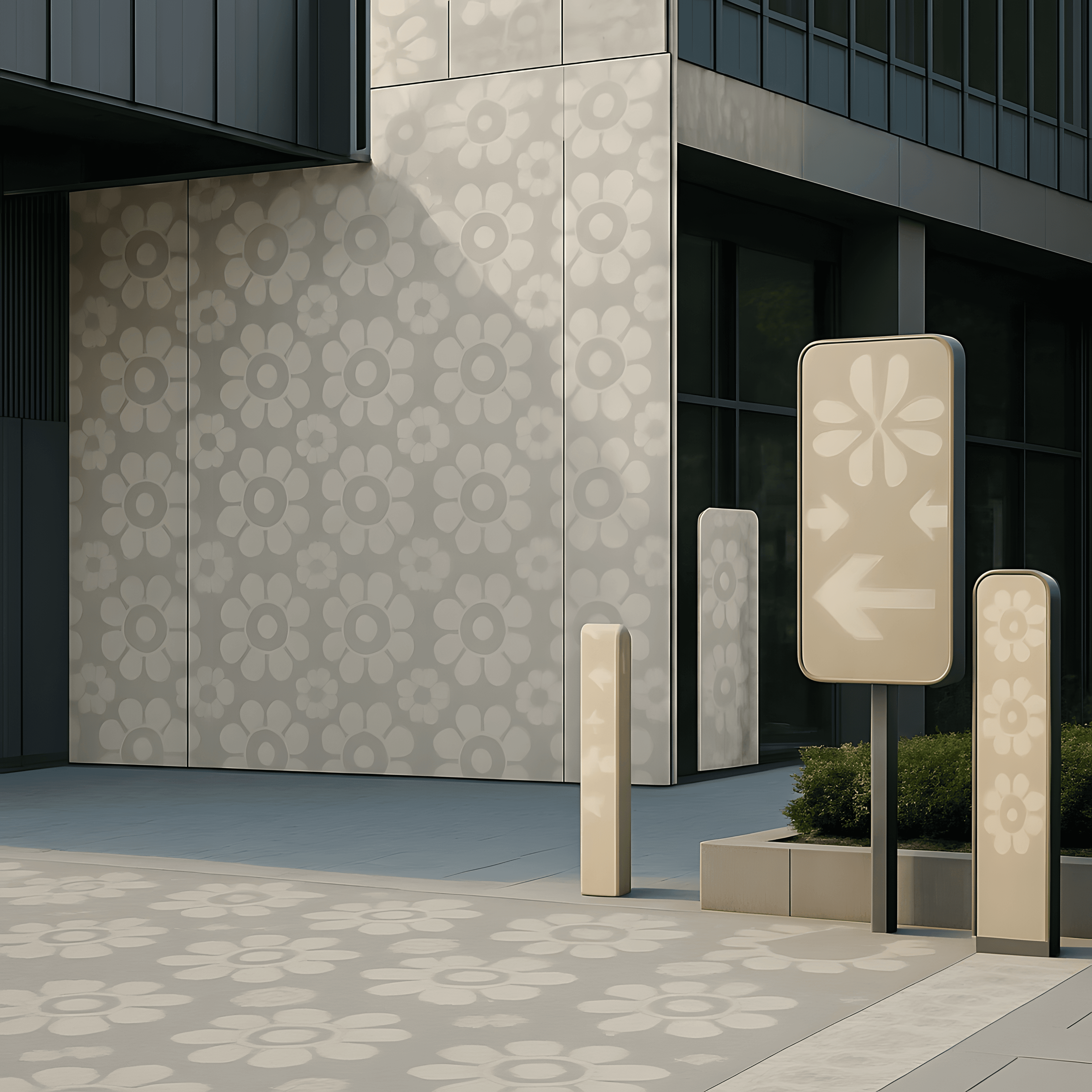 Patterns that shape spaces and experiences.